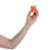 50 Pack 2 oz Halloween Plastic Shot Glasses Disposable Orange & Black Cups with Skeleton and Pumpkin Designs for Party Drinks & Festive Events view 2