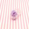 10mm Purple Peppermint Polymer Clay Non Edible Sprinkles, Larger Size, Dessert Nail Art Slices, Miniature Faux Mint Candy rdnqu (Bag: 15 Grams) view 3