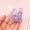 10mm Purple Peppermint Polymer Clay Non Edible Sprinkles, Larger Size, Dessert Nail Art Slices, Miniature Faux Mint Candy rdnqu (Bag: 15 Grams) view 4