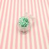 10mm Mint Green Peppermint Polymer Clay Non Edible Sprinkles, Larger Size, Dessert Nail Art Slices, Miniature Faux Candy rdnqu (Bag: 30 Grams) view 3