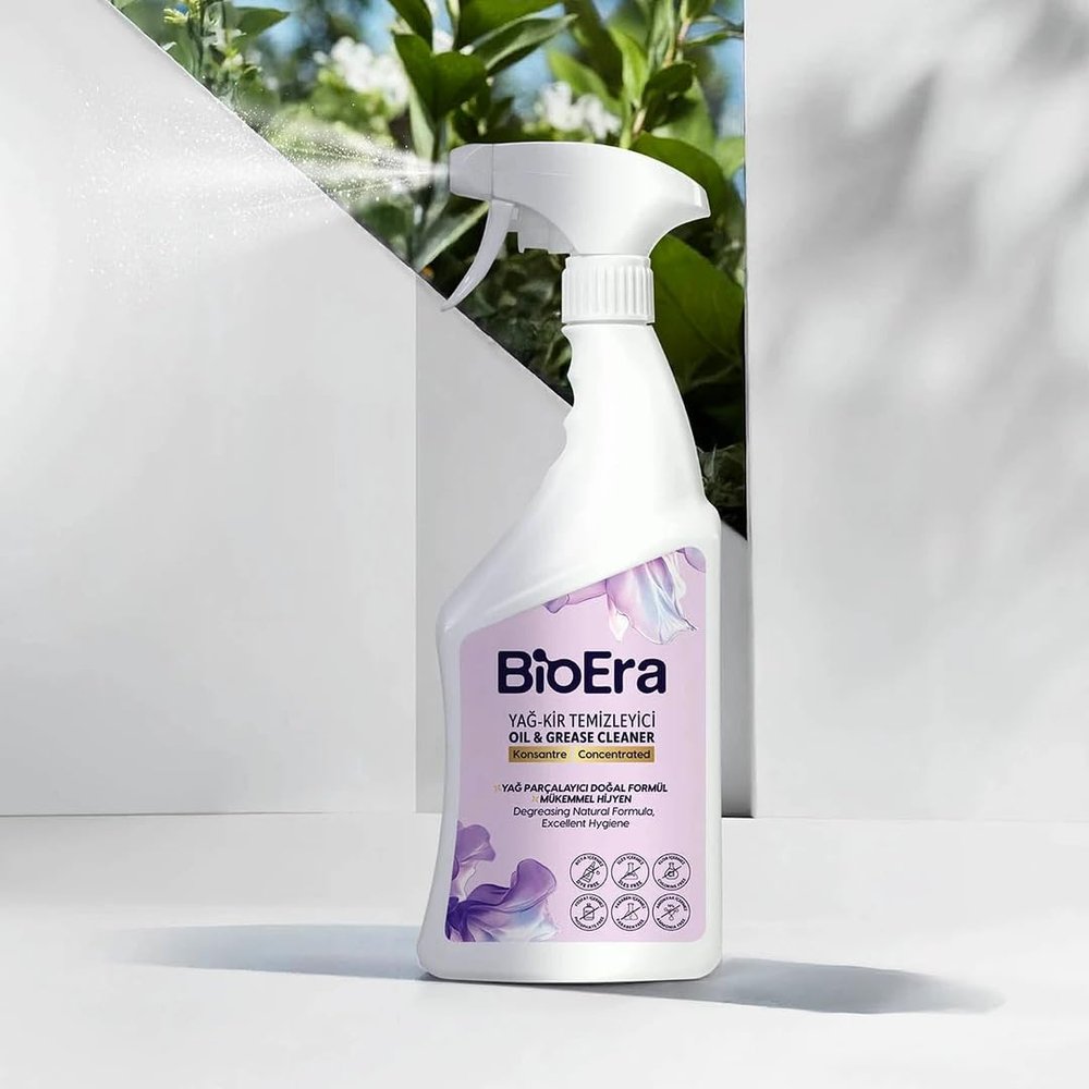BioEra Concentrated Oil & Grease Cleaner AllPurpose Degreaser Spray Powerful Oven, Grill & Surface Cleaner Fast-Acting, MultiSurface