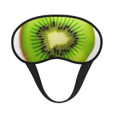 Kiwi Slice Sleep Mask for Side Sleeper - Total Blackout Sleeping Mask, Super Lightweight Soft Eye Mask for Sleeping, Zero Pressure Eye Cover Night Blindfold for Men Women