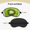 Kiwi Slice Sleep Mask for Side Sleeper - Total Blackout Sleeping Mask, Super Lightweight Soft Eye Mask for Sleeping, Zero Pressure Eye Cover Night Blindfold for Men Women view 2