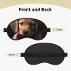 Cute Pet Dog Sleep Mask for Side Sleeper - Total Blackout Sleeping Mask, Super Lightweight Soft Eye Mask for Sleeping, Zero Pressure Eye Cover Night Blindfold for Men Women view 2