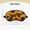 Sunflowers Sleep Mask for Side Sleeper - Total Blackout Sleeping Mask, Super Lightweight Soft Eye Mask for Sleeping, Zero Pressure Eye Cover Night Blindfold for Men Women view 4