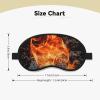 Fire Water Sleep Mask for Side Sleeper - Total Blackout Sleeping Mask, Super Lightweight Soft Eye Mask for Sleeping, Zero Pressure Eye Cover Night Blindfold for Men Women view 4