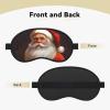 Santa Claus Sleep Mask for Side Sleeper - Total Blackout Sleeping Mask, Super Lightweight Soft Eye Mask for Sleeping, Zero Pressure Eye Cover Night Blindfold for Men Women view 2