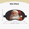 Santa Claus Sleep Mask for Side Sleeper - Total Blackout Sleeping Mask, Super Lightweight Soft Eye Mask for Sleeping, Zero Pressure Eye Cover Night Blindfold for Men Women view 4