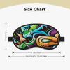Graffiti Drawing Art Sleep Mask for Side Sleeper - Total Blackout Sleeping Mask, Super Lightweight Soft Eye Mask for Sleeping, Zero Pressure Eye Cover Night Blindfold for Men Women view 4