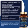 Magnesium Complex 12 in 1 for Women & Men, 1000mg High Absorption Magnesium Supplement with Glycinate, Citrate, Malate & Taurate, Supports Sleep, Muscle, Nerve & Relaxation, Vegan, 240 Capsules view 2