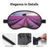 Lavender Fields Sleep Mask for Side Sleeper - Total Blackout Sleeping Mask, Super Lightweight Soft Eye Mask for Sleeping, Zero Pressure Eye Cover Night Blindfold for Men Women view 3