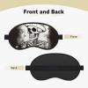 Skeleton Chef Sleep Mask for Side Sleeper - Total Blackout Sleeping Mask, Super Lightweight Soft Eye Mask for Sleeping, Zero Pressure Eye Cover Night Blindfold for Men Women view 2