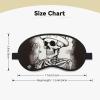 Skeleton Chef Sleep Mask for Side Sleeper - Total Blackout Sleeping Mask, Super Lightweight Soft Eye Mask for Sleeping, Zero Pressure Eye Cover Night Blindfold for Men Women view 4