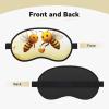 Bee Love Honey Sleep Mask for Side Sleeper - Total Blackout Sleeping Mask, Super Lightweight Soft Eye Mask for Sleeping, Zero Pressure Eye Cover Night Blindfold for Men Women view 2