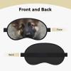 Cute German Shepherd Puppy Sleep Mask for Side Sleeper - Total Blackout Sleeping Mask, Super Lightweight Soft Eye Mask for Sleeping, Zero Pressure Eye Cover Night Blindfold for Men Women view 2