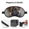 Cute German Shepherd Puppy Sleep Mask for Side Sleeper - Total Blackout Sleeping Mask, Super Lightweight Soft Eye Mask for Sleeping, Zero Pressure Eye Cover Night Blindfold for Men Women view 3