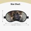Cute German Shepherd Puppy Sleep Mask for Side Sleeper - Total Blackout Sleeping Mask, Super Lightweight Soft Eye Mask for Sleeping, Zero Pressure Eye Cover Night Blindfold for Men Women view 4
