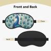 Cute Peacock Sleep Mask for Side Sleeper - Total Blackout Sleeping Mask, Super Lightweight Soft Eye Mask for Sleeping, Zero Pressure Eye Cover Night Blindfold for Men Women view 2