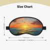 Sunset Sea Sleep Mask for Side Sleeper - Total Blackout Sleeping Mask, Super Lightweight Soft Eye Mask for Sleeping, Zero Pressure Eye Cover Night Blindfold for Men Women view 4