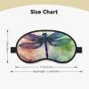 Modern Dragonfly Sleep Mask for Side Sleeper - Total Blackout Sleeping Mask, Super Lightweight Soft Eye Mask for Sleeping, Zero Pressure Eye Cover Night Blindfold for Men Women view 4