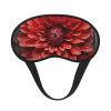 Flower Red Dahlia Sleep Mask for Side Sleeper - Total Blackout Sleeping Mask, Super Lightweight Soft Eye Mask for Sleeping, Zero Pressure Eye Cover Night Blindfold for Men Women