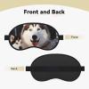 Huskies Sleep Mask for Side Sleeper - Total Blackout Sleeping Mask, Super Lightweight Soft Eye Mask for Sleeping, Zero Pressure Eye Cover Night Blindfold for Men Women view 2