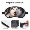 Huskies Sleep Mask for Side Sleeper - Total Blackout Sleeping Mask, Super Lightweight Soft Eye Mask for Sleeping, Zero Pressure Eye Cover Night Blindfold for Men Women view 3