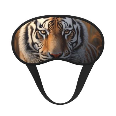 Tiger Sleep Mask for Side Sleeper - Total Blackout Sleeping Mask, Super Lightweight Soft Eye Mask for Sleeping, Zero Pressure Eye Cover Night Blindfold for Men Women