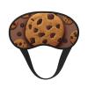 Chocolate Cookie Sleep Mask for Side Sleeper - Total Blackout Sleeping Mask, Super Lightweight Soft Eye Mask for Sleeping, Zero Pressure Eye Cover Night Blindfold for Men Women view 1