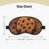 Chocolate Cookie Sleep Mask for Side Sleeper - Total Blackout Sleeping Mask, Super Lightweight Soft Eye Mask for Sleeping, Zero Pressure Eye Cover Night Blindfold for Men Women view 4