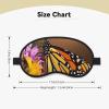 Monarch Butterfly Sleep Mask for Side Sleeper - Total Blackout Sleeping Mask, Super Lightweight Soft Eye Mask for Sleeping, Zero Pressure Eye Cover Night Blindfold for Men Women view 4