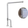 Free of Leadsturdy Shower Safety Grab Bar for Bathtub, Bathtub Grab Bar Shower Safe Handrail No-Slip Barrier-Free Bathroom Handrail Elderly Tub Balance Assist Stainless,White view 2