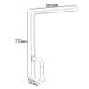 Free of Leadsturdy Shower Safety Grab Bar for Bathtub, Bathtub Grab Bar Shower Safe Handrail No-Slip Barrier-Free Bathroom Handrail Elderly Tub Balance Assist Stainless,White view 4
