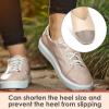 1 Pair Shoe Filler for Too Big Shoes Women, Soft Toe Protection Shoe Inserts for Loose Leather Shoes, High Heels view 2