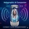 AI HoloBox Holographic Digital Human Display Companion, Smart Desktop Device with Interactive Voice Conversation, Emotional Virtual Assistant for Desk Setup & Tech Gift view 2