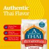 A Taste of Thai Linguine Rice Noodles | Restaurant-Quality Thai Flavor in Minutes | Vegan, Gluten-Free, Wheat Free, Non-GMO| Perfect for Stir-Fries, Soups & Asian Dishes 8 oz (Pack of 1) view 2