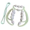 Aymzbd 24 Wheels Relax Roller Massage Roller Deep Tissue Massage Tool for Bodybuilding Equipment Indoor Sports Thigh Calves, Green view 1