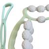 Aymzbd 24 Wheels Relax Roller Massage Roller Deep Tissue Massage Tool for Bodybuilding Equipment Indoor Sports Thigh Calves, Green view 3