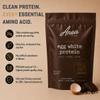 Anea Protein Powder, Egg White Protein Powder, Complete Amino Acids, Egg Whites, No Artificial Sweeteners, Gluten Free, Dairy Free, Soy Free, Chocolate Flavor, Informed Choice Certified, 20 Servings view 2