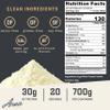 Anea Isolate Protein Powder, Egg White Protein Powder, 30g Protein per Serving, Egg White, Isolate, Gluten Free, Soy Free, No Artificial Sweeteners, Informed Choice Screened, Unflavored, 20 Servings view 4