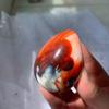 122g Carnelian Egg of Abundance Solar Charged Manifestation Stone Sacred Fertility & Courage Talisman view 3