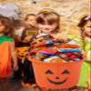 Halloween Chocolate Assortment in Jack O Lantern Pumpkin Bucket, Spooky Party Favor Bulk Candy Gift, Includes Assorted Individually Wrapped Milk Chocolate Trick or Treat Bars view 4