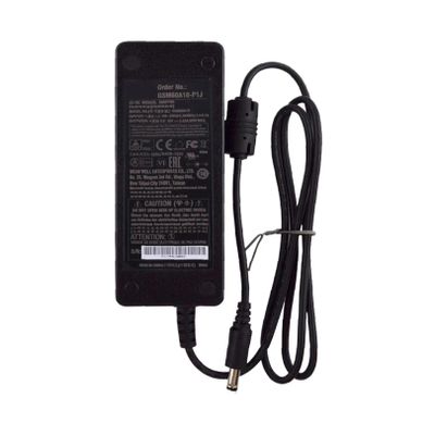 POWALK GSM60A18-P1J 60W Power Adapter, 18V 3.33A AC-DC Converter, 80-264VAC Input, IEC320-C14 Plug