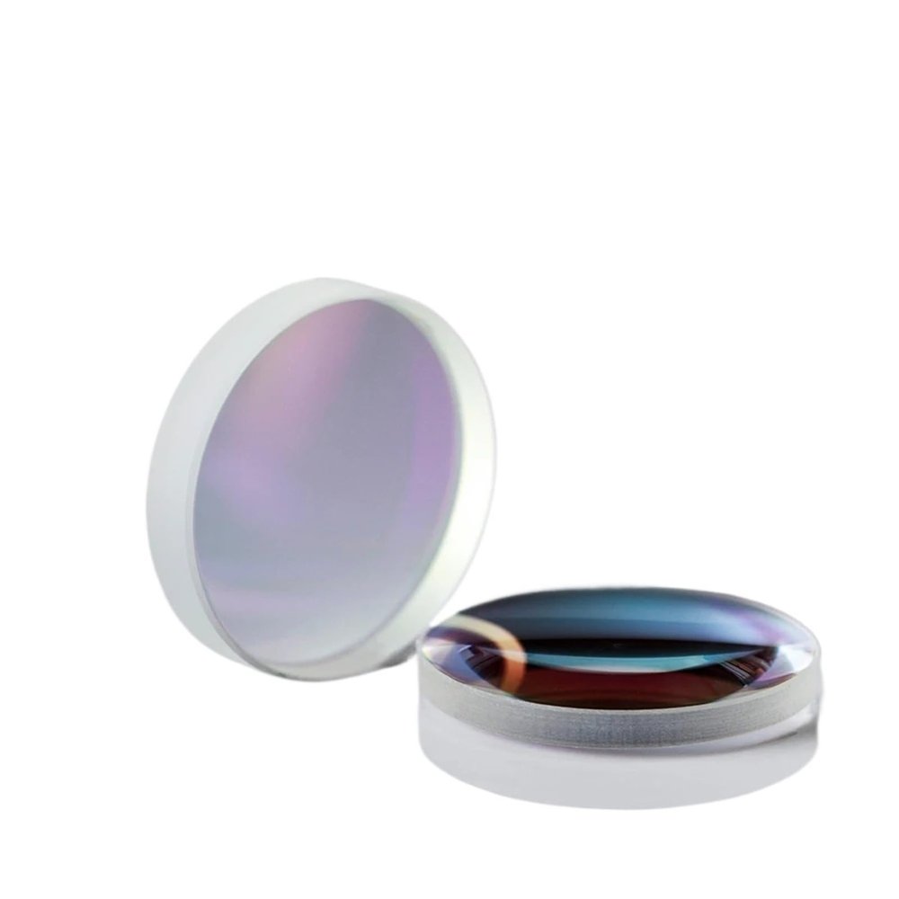 2Pcs Spherical Focusing Lens D28 D30 F75/100/125/150/155/200mm Quartz Fused Silica for Fiber Laser 1064nm(Diameter 30mm,F150mm)