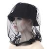 2Pcs Mosquito Net for Insect, Fly and Insect Protection, with Large and Long Holes, is Suitable for Hiking, Fishing and Hats Suitable(Black). view 3