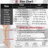 Ailaka Zipper Compression Socks for Women Men, 20-30 mmHg Open Toe Compression Socks Knee High, Ted Hose Compression Stockings for Edema, Varicose Veins (Beige, Large) view 3