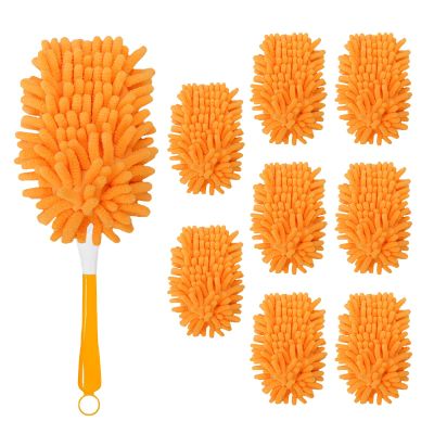 8 Pack Reusable Duster Refill Compatible with Swiffer Hand Duster, 360 Heavy Duty Duster Refills for Cleaning, Office, Ceiling Fan (Handle is Not Included)