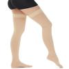 Ailaka Medical Compression Stockings for Women & Men, 20-30 mmHg Thigh High Compression Socks with Closed Toe, Graduated Support Hose for Varicose Veins, Edema, Circulation, Long Flight, Post-Surgery Recovery view 1