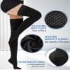 Ailaka Medical Compression Stockings for Women & Men, 20-30 mmHg Thigh High Compression Socks with Closed Toe, Graduated Support Hose for Varicose Veins, Edema, Circulation, Long Flight, Post-Surgery Recovery view 3