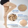 Ailaka Medical Compression Stockings for Women & Men, 20-30 mmHg Thigh High Compression Socks with Closed Toe, Graduated Support Hose for Varicose Veins, Edema, Circulation, Long Flight, Post-Surgery Recovery view 3